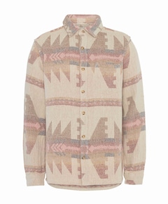 Heren overhemd lange mouw ecru