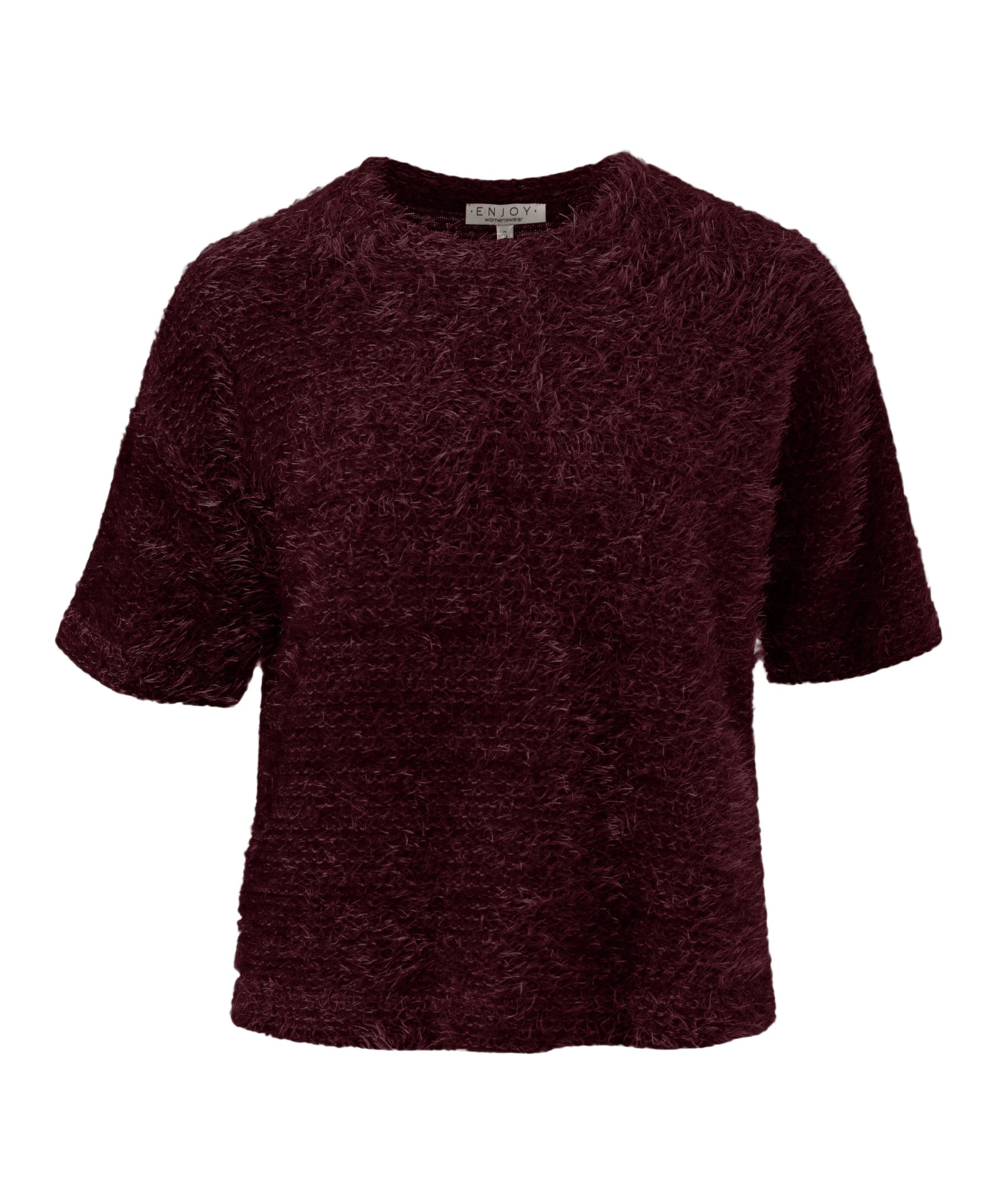 Dames top bordeaux
