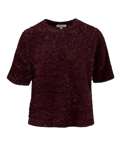 Dames top bordeaux
