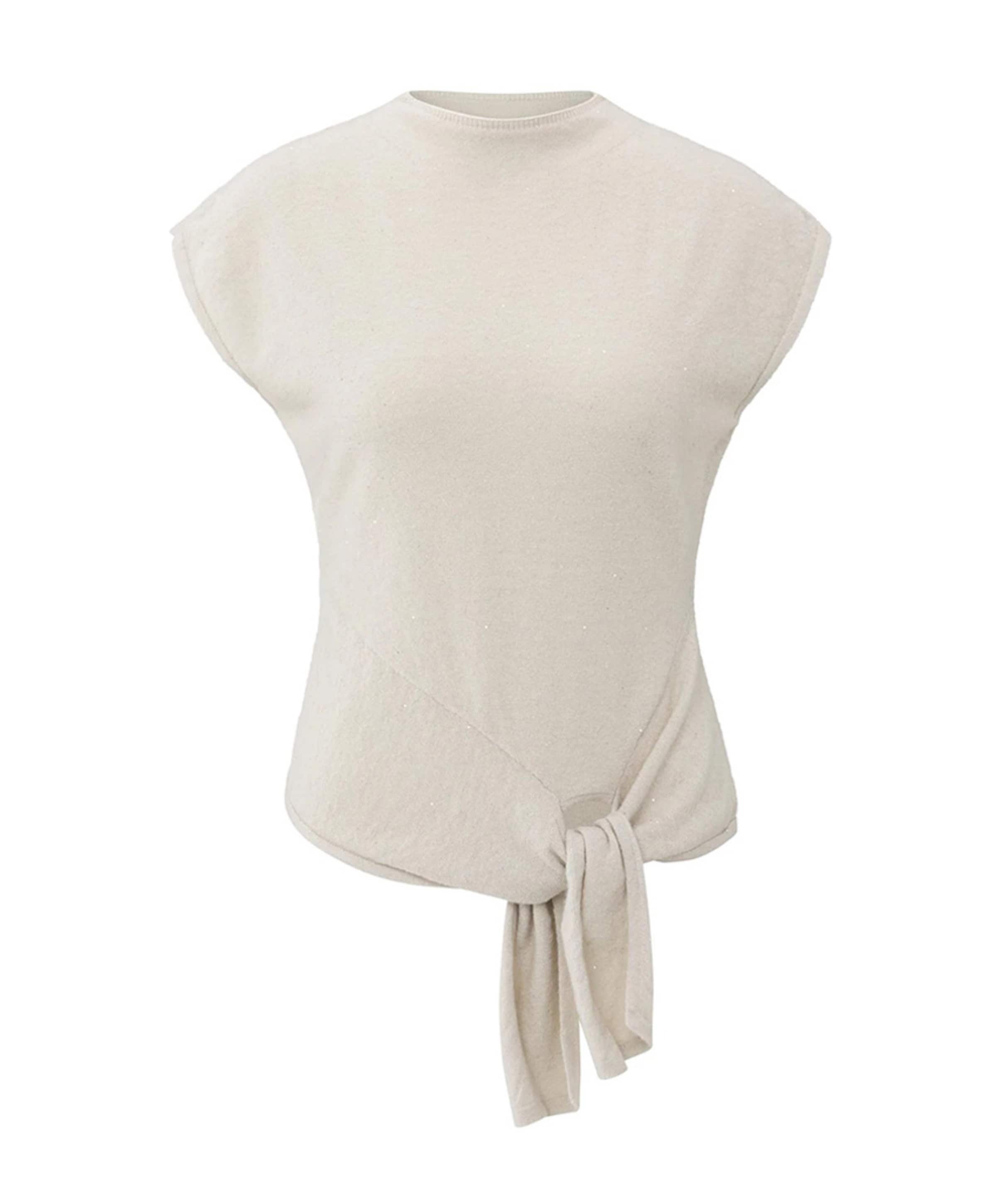 Dames top beige