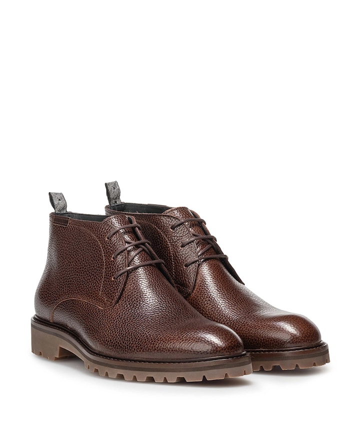 heren veterboots bruin