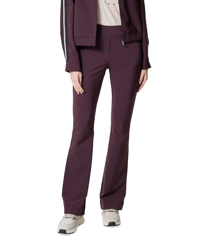 PENELOPE FLARE TRAVEL dames broek paars