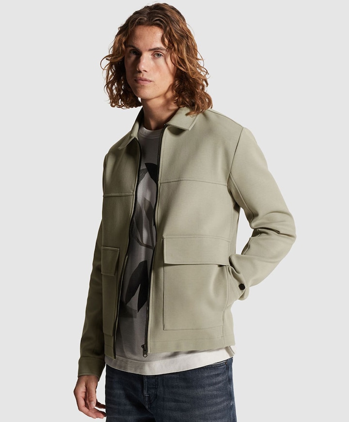 Heren vest groen
