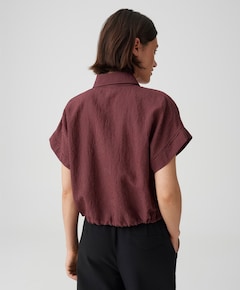 Dames blouse bordeaux