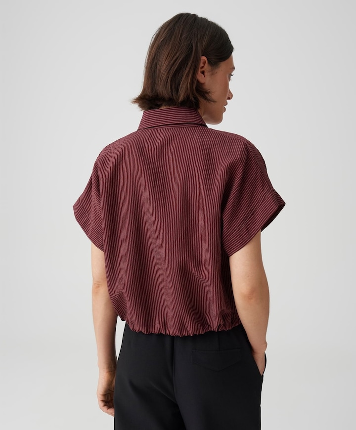 Dames blouse bordeaux