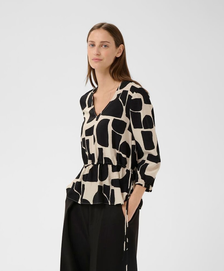 Dames blouse zwart