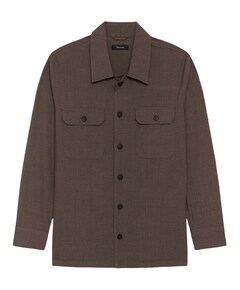 Heren overshirt bruin