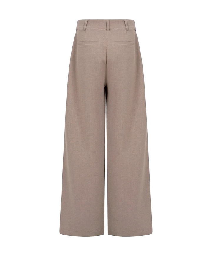 Pants Rue de la Folie dames broek beige