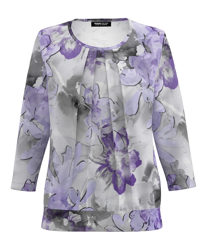Dames longsleeve paars