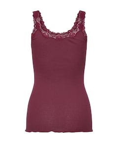 Dames top bordeaux
