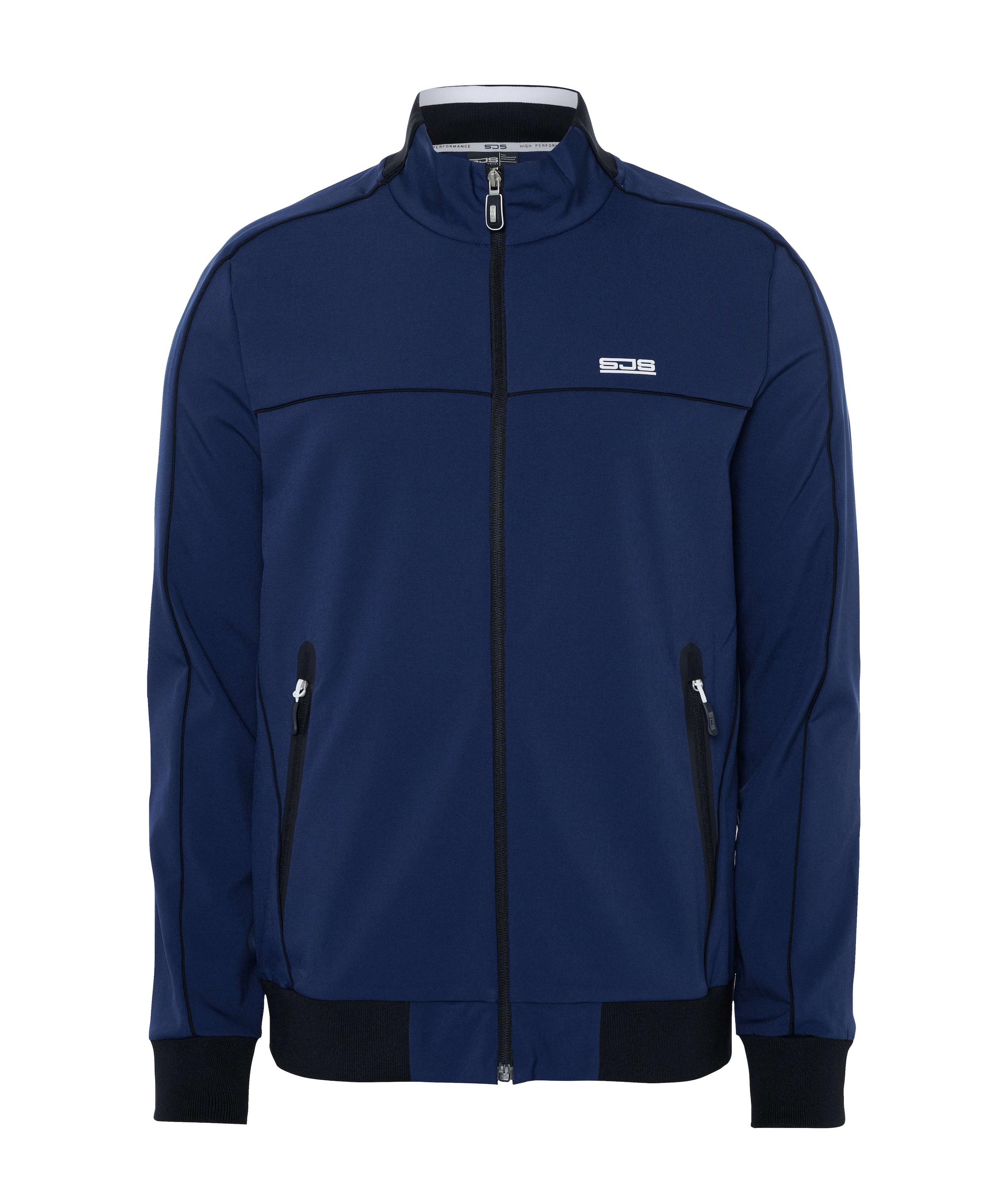Heren vest blauw