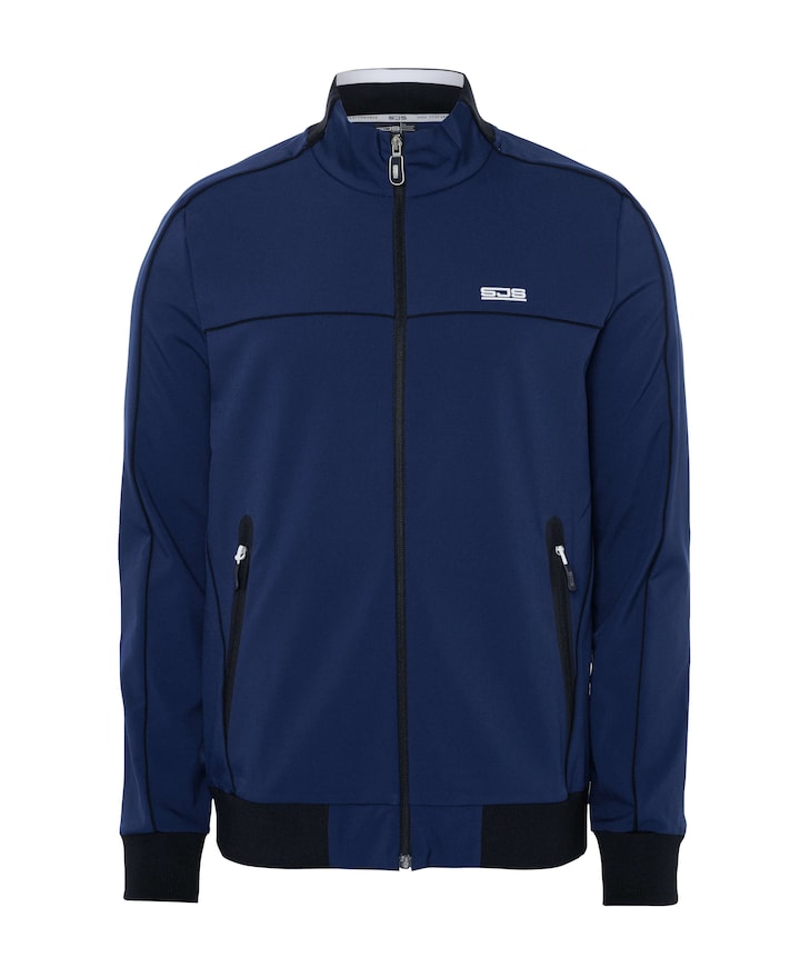Heren vest blauw