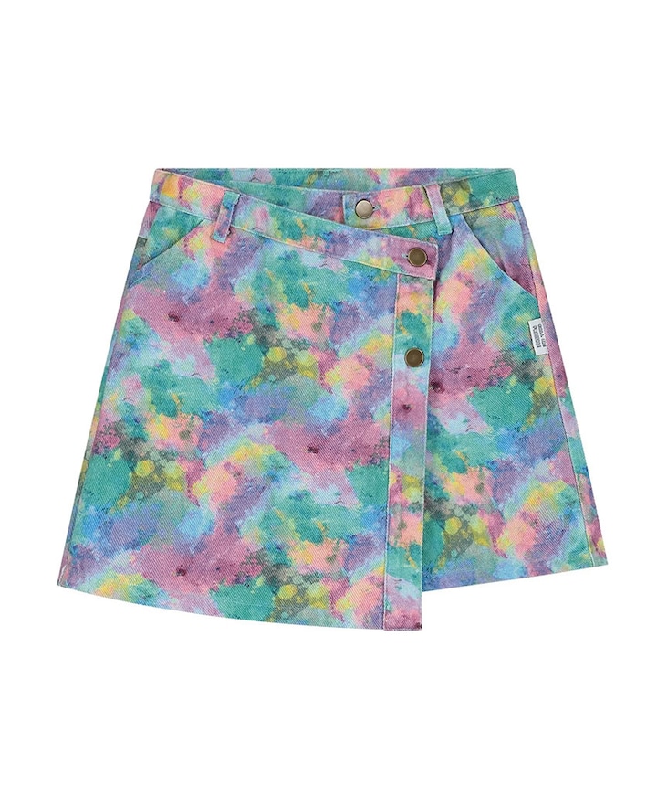 Meisjes broekrok multicolor