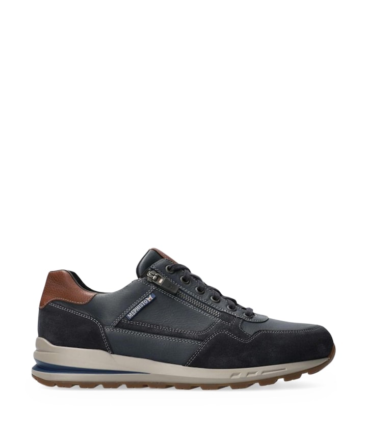 Bradley  heren sneakers blauw