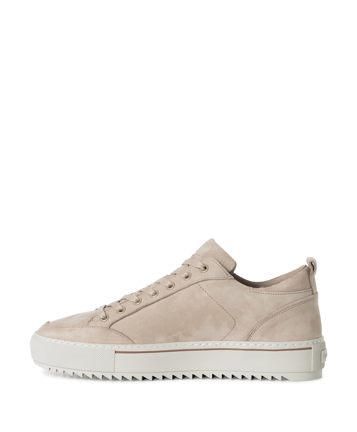 Crash nub heren sneakers beige