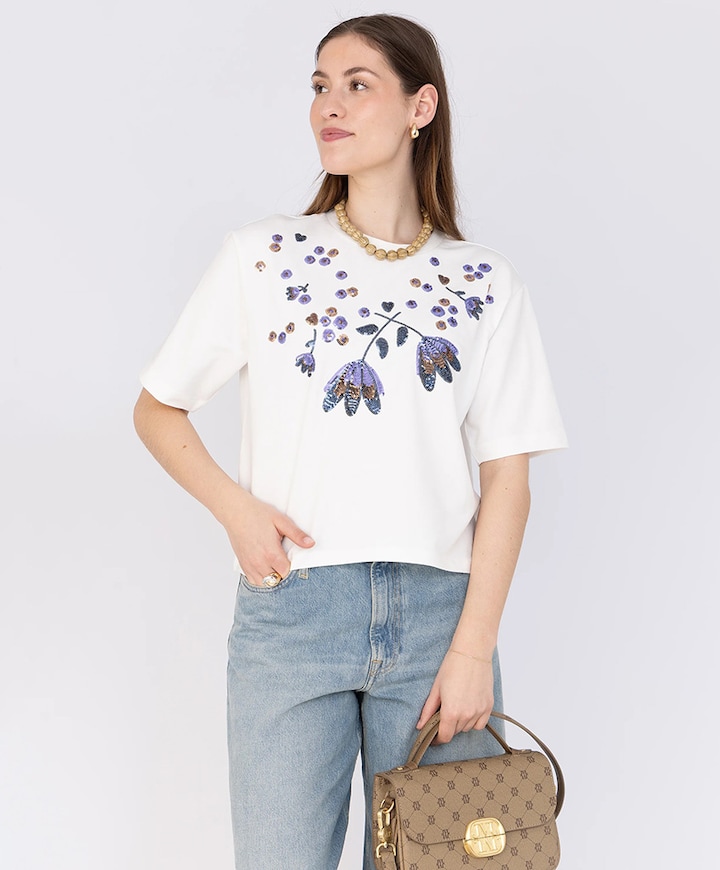 Dames T-shirt wit
