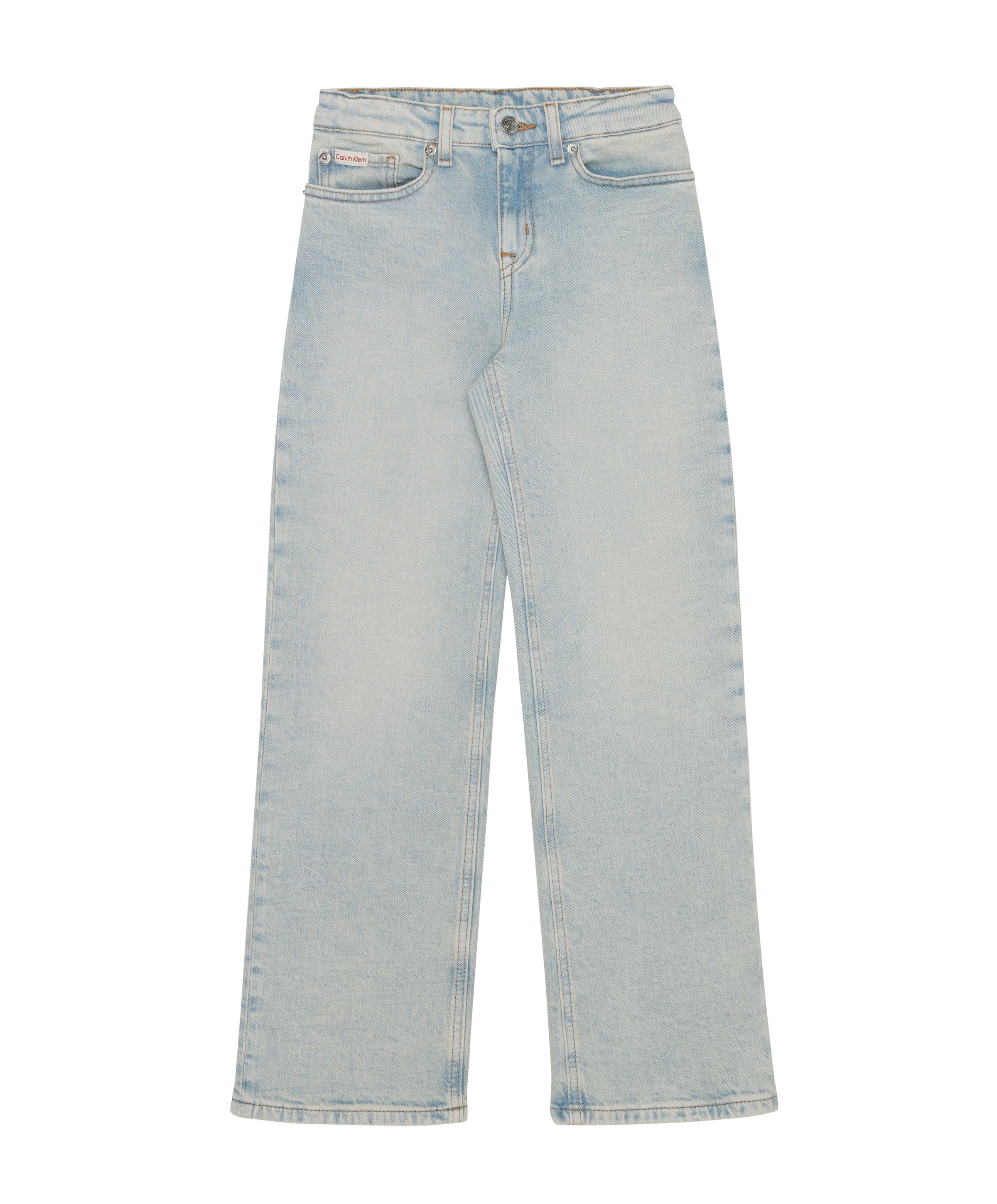 HR WIDE LEG LIGHT BLUE meisjes jeans blauw