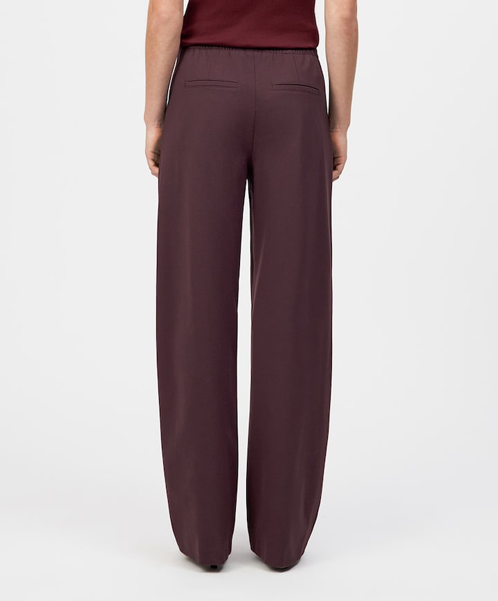 Fae_o dames broek bordeaux