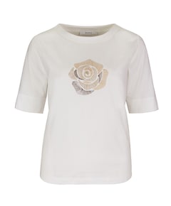 Dames T-shirt ecru