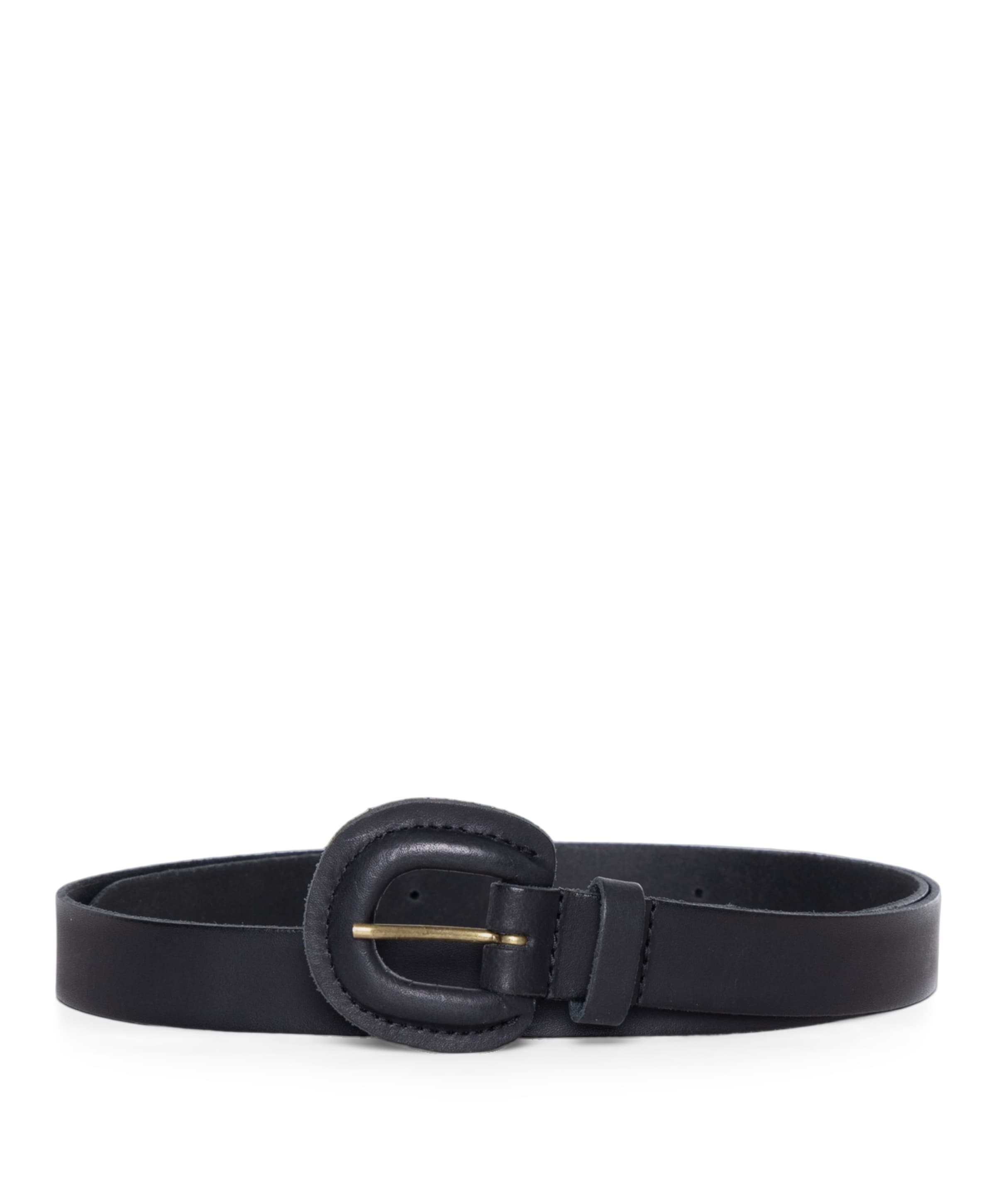 Dames riem zwart