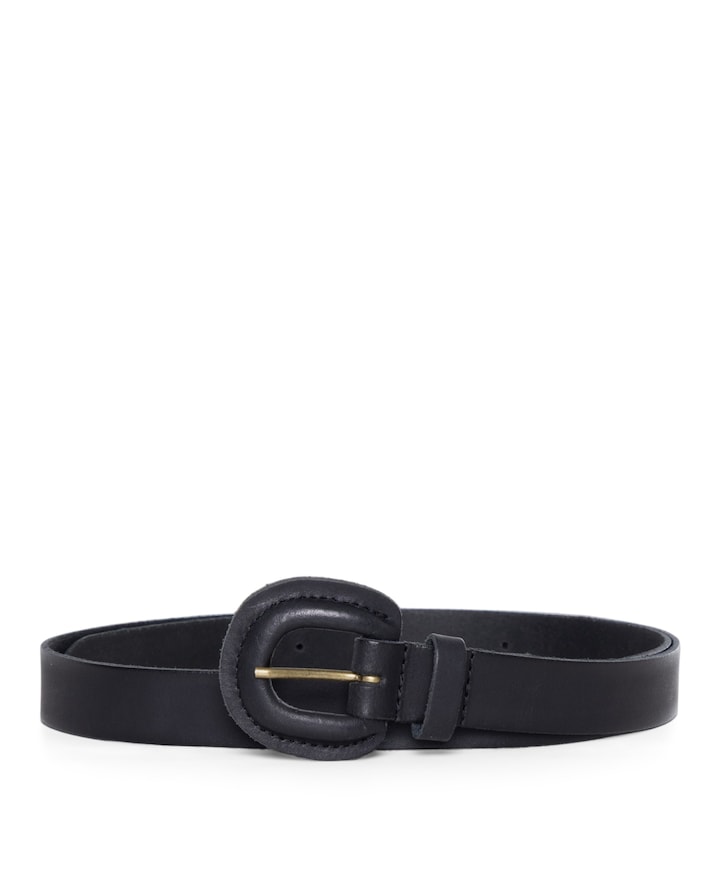 Dames riem zwart