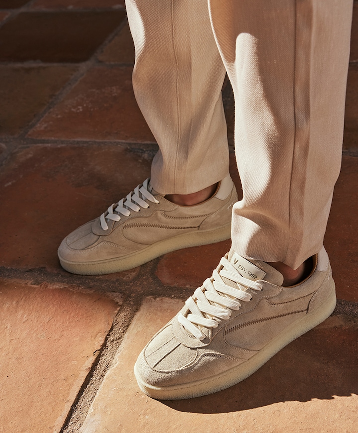 Zane Ethan heren sneakers beige