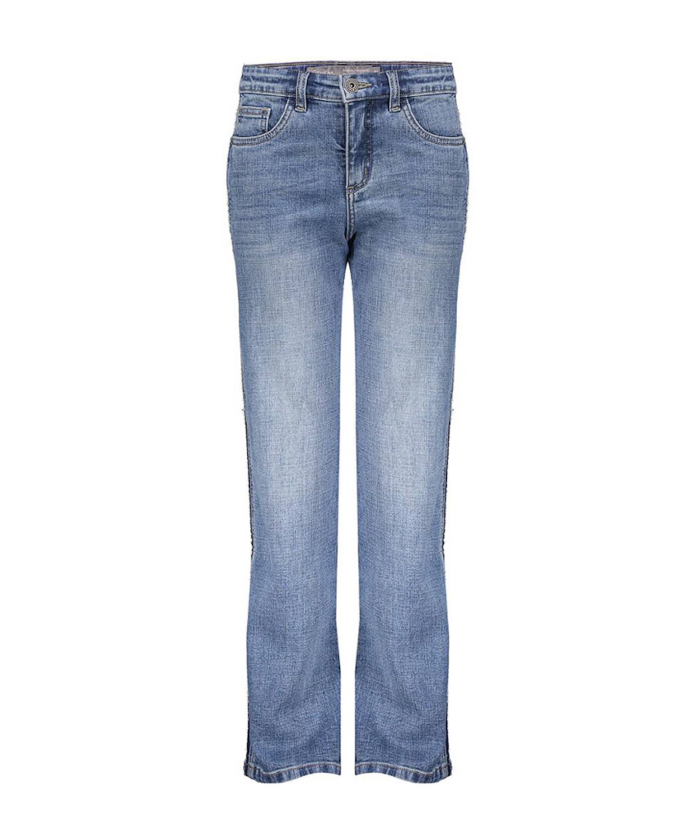 Jeans piping blauw