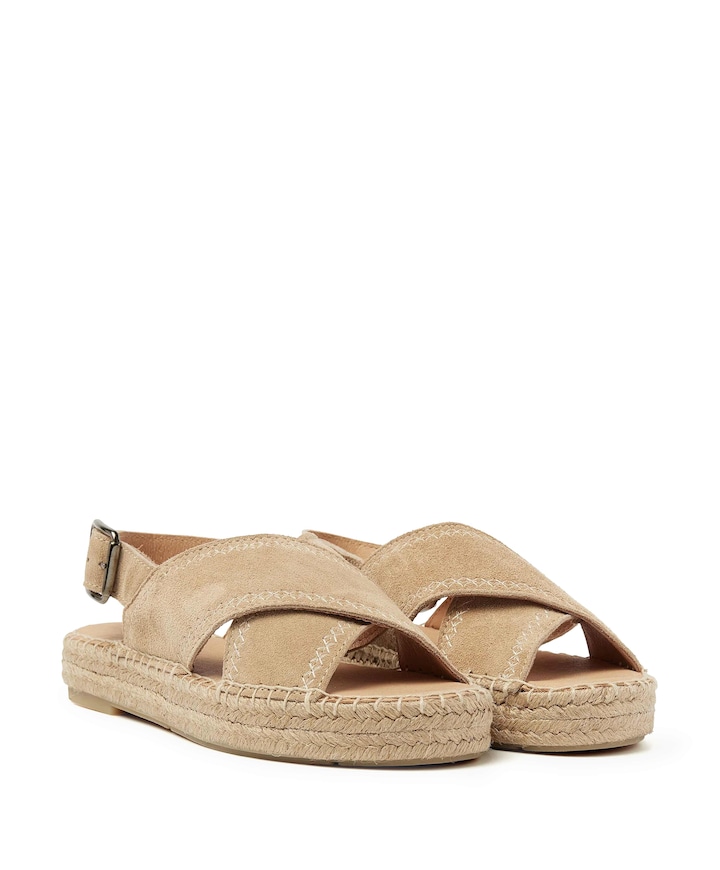 Mondi Sun dames sandalets beige