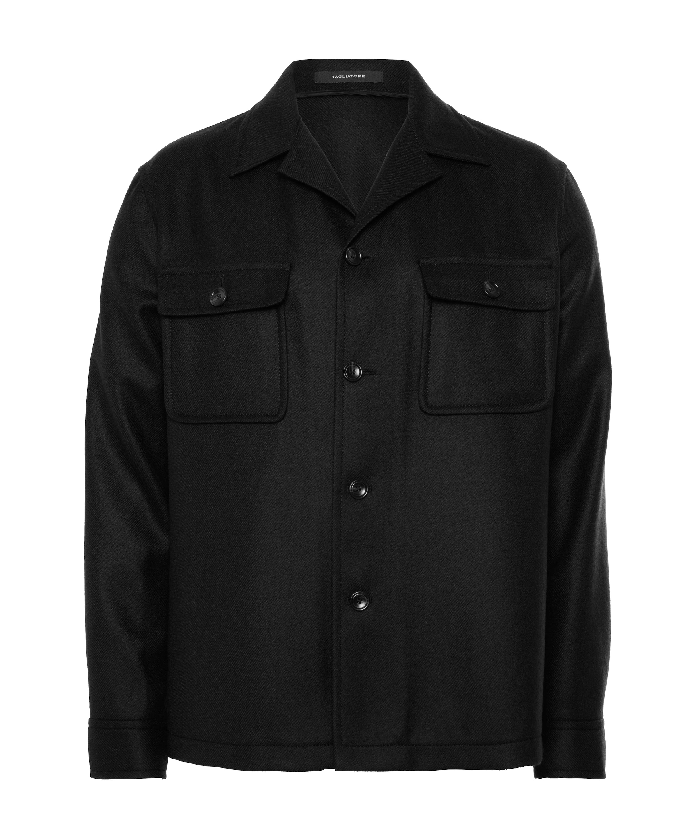 Overshirt zwart