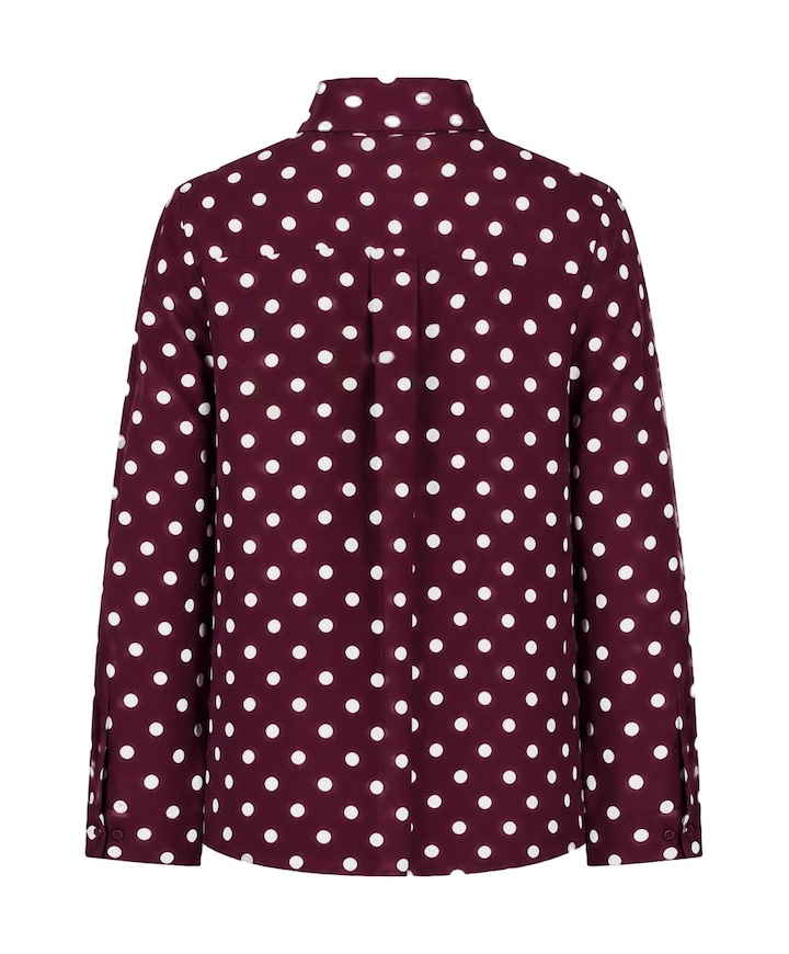 Dames blouse paars