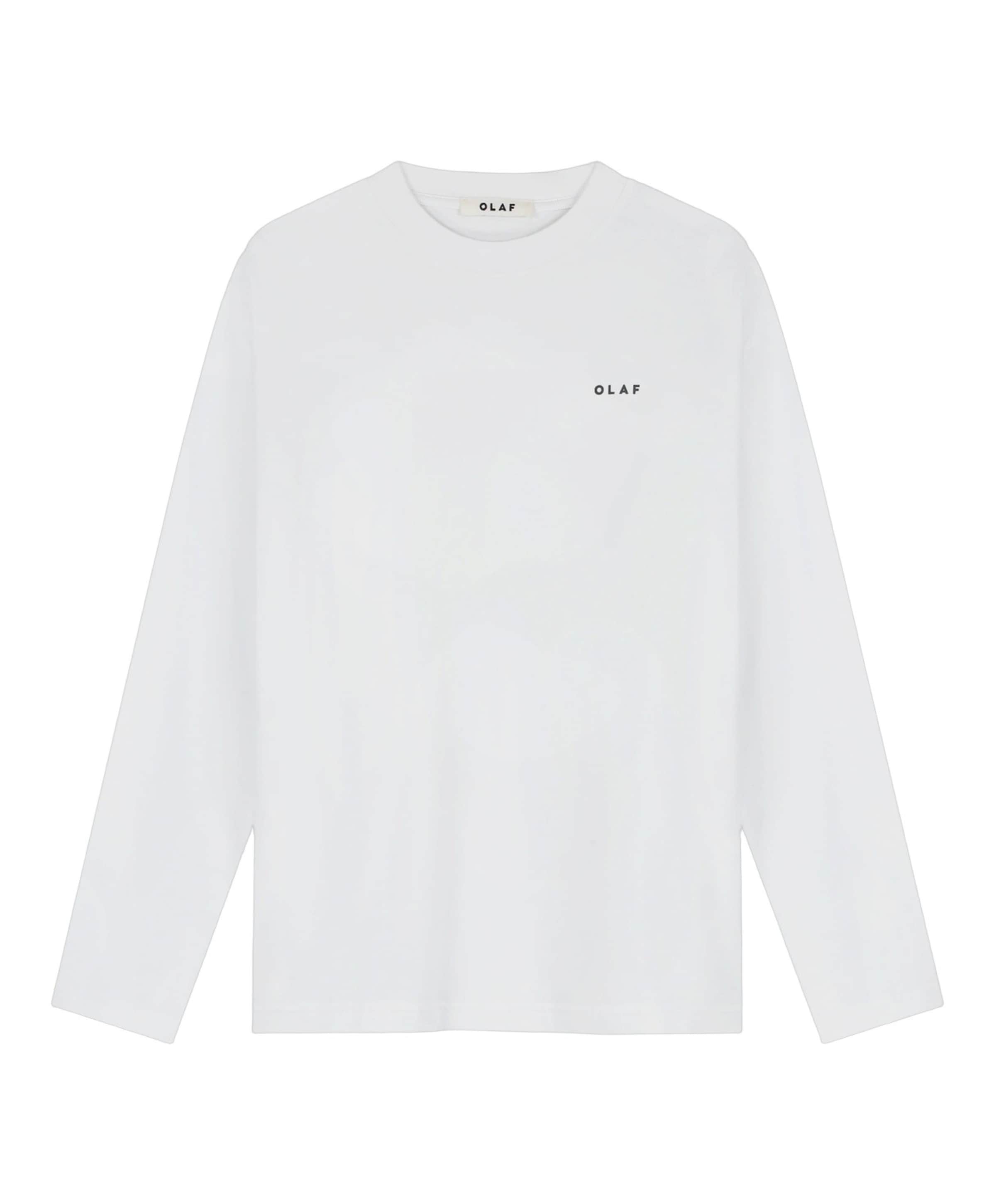 Heren longsleeve wit