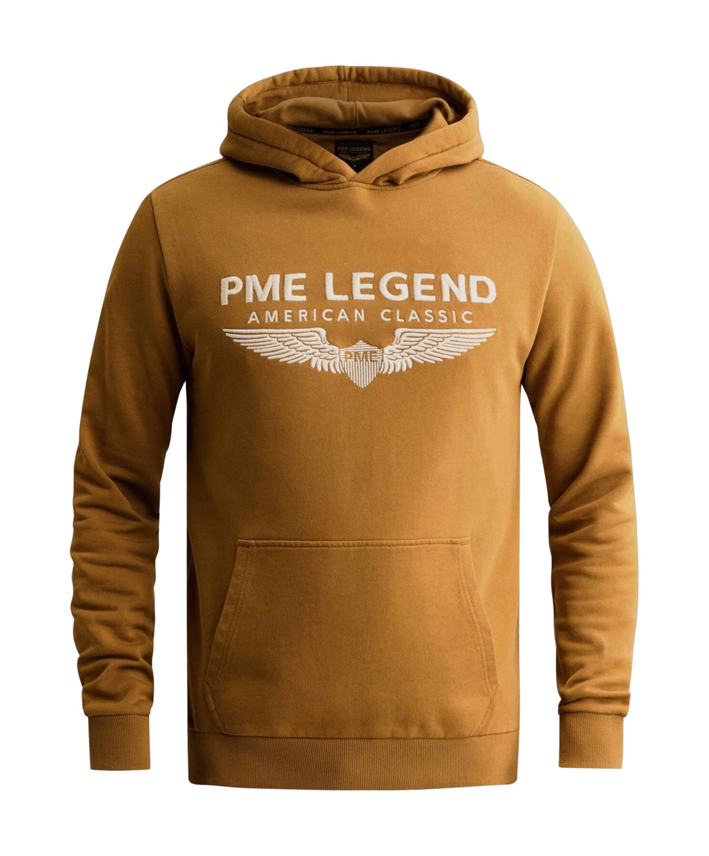 Heren hoodie bruin
