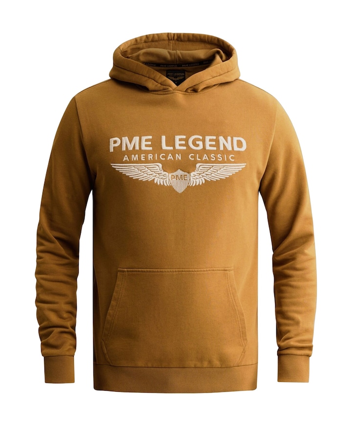 Heren hoodie bruin