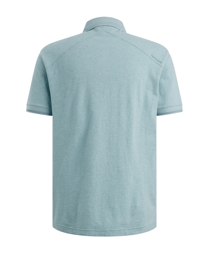 Heren polo blauw
