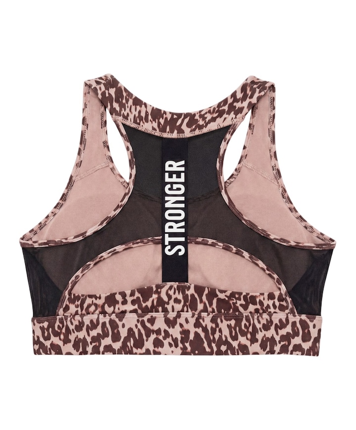 Dames sport bh bruin