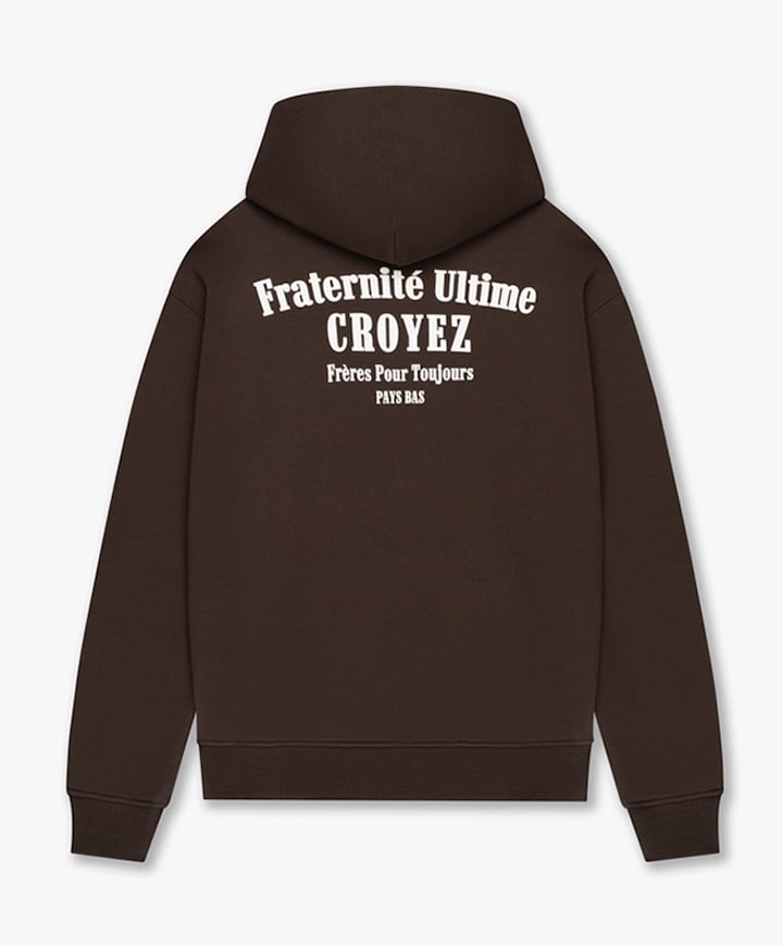 Heren hoodie zwart