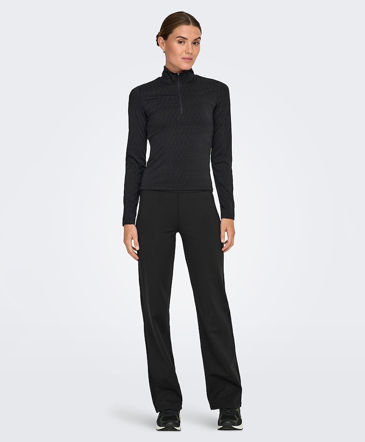 ONPRYA-2-JILL LIFE HW WARM STR broek zwart