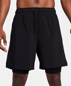 Nike Dri-fit Unlimited Men's 7i 2-i heren shorts zwart