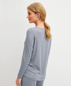 Dames pyjamatop grijs