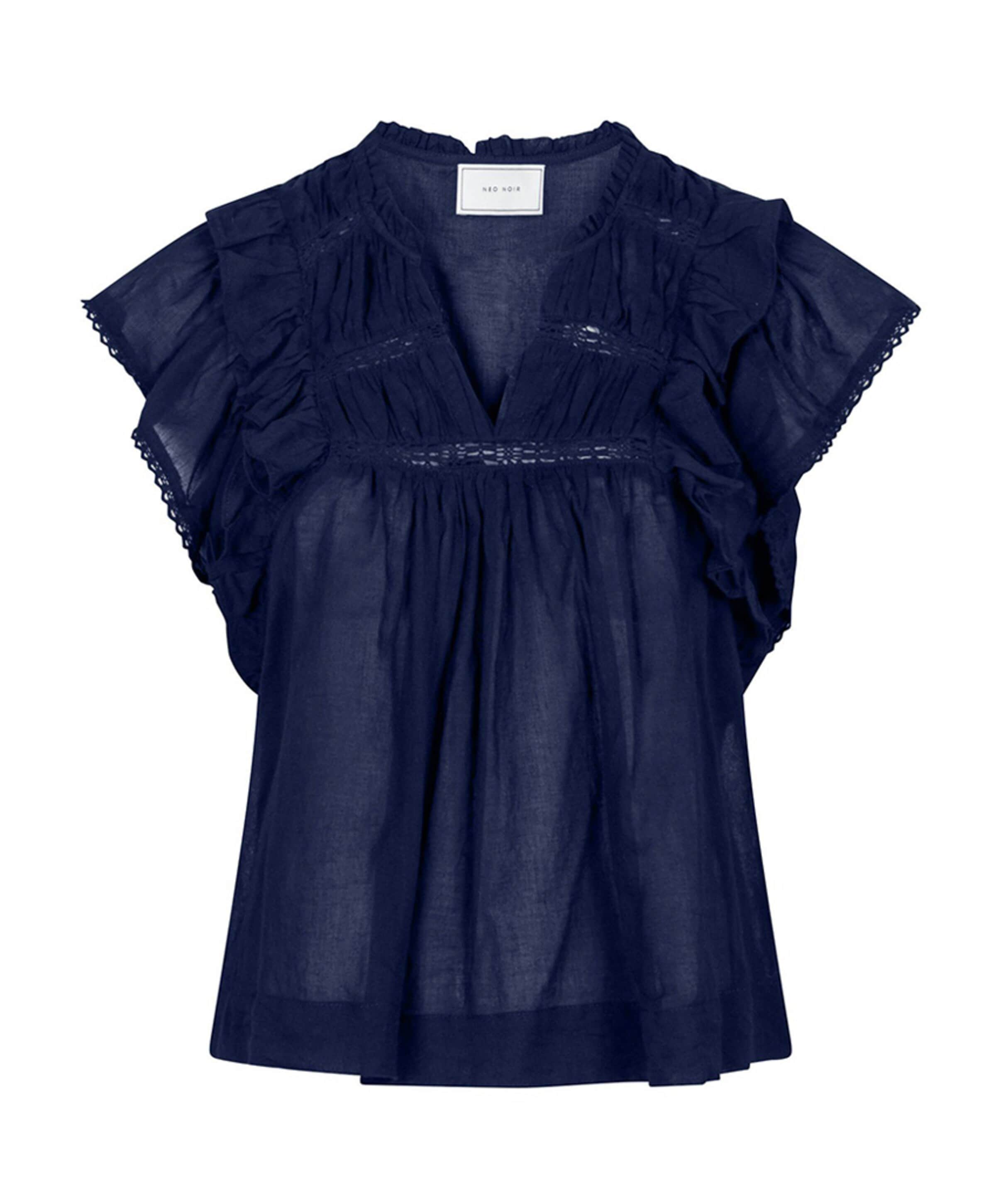 Dames top blauw