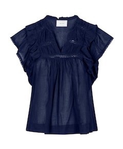 Dames top blauw