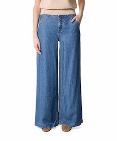 FQMILO-PANTS dames jeans blauw