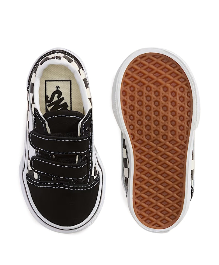 TD Old skool v  jongens sneakers zwart