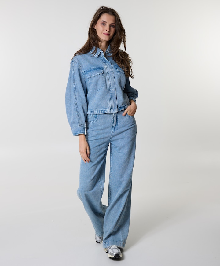 Dames spijkerjas  blauw