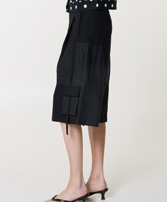 Cargo Short dames bermuda grijs