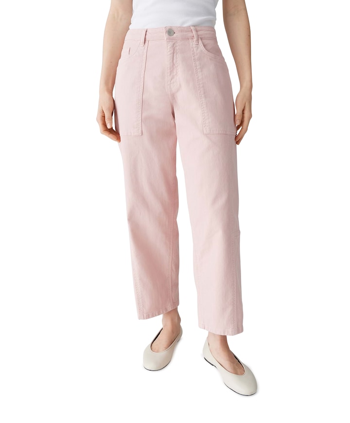 Lolah bloom dames jeans roze