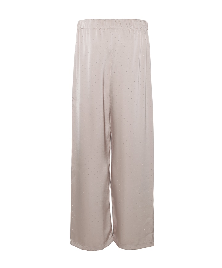 Dames pyjamabroek beige