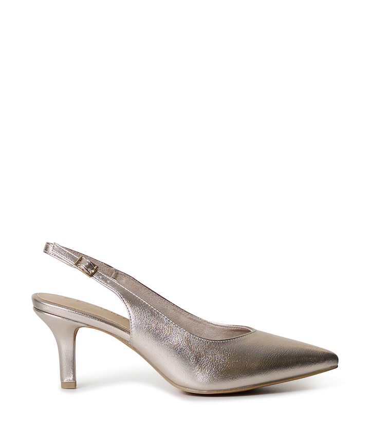 dames slingbacks grijs