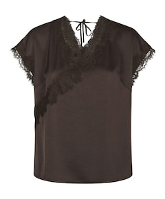 Dames blouse bruin