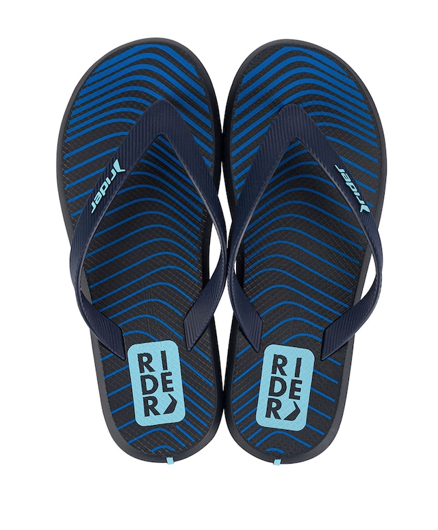 R1 style slippers blauw
